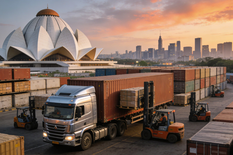 中国到印度的物流专线