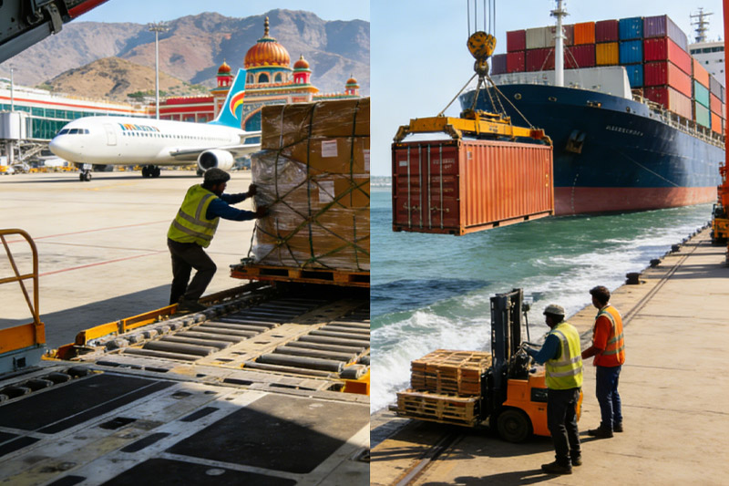 印度空运和印度海运